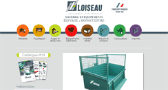 Desktop Screenshot of ets-loiseau.fr
